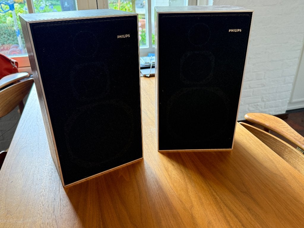 Philips speakerset, Ophalen of Verzenden, Gebruikt, Minder dan 60 watt, Philips
