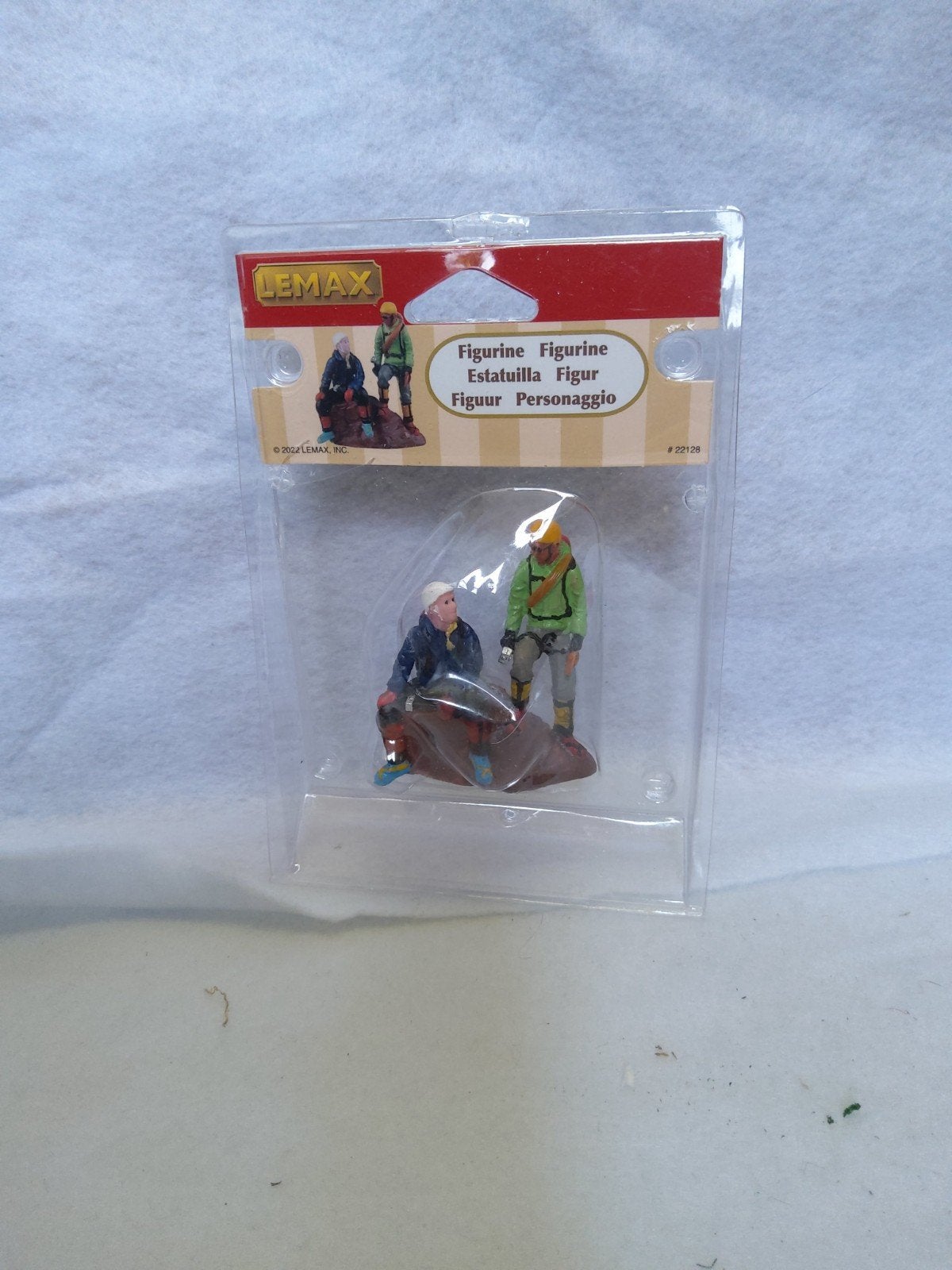 Lemax 22128 Mountain Climbers Figuur  B2, Ophalen of Verzenden, Zo goed als nieuw