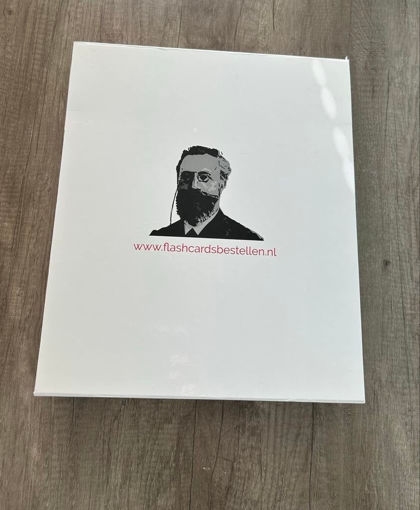 Complete flashcards set - bijna nieuw, Diversen, Schoolbenodigdheden, Ophalen, Zo goed als nieuw