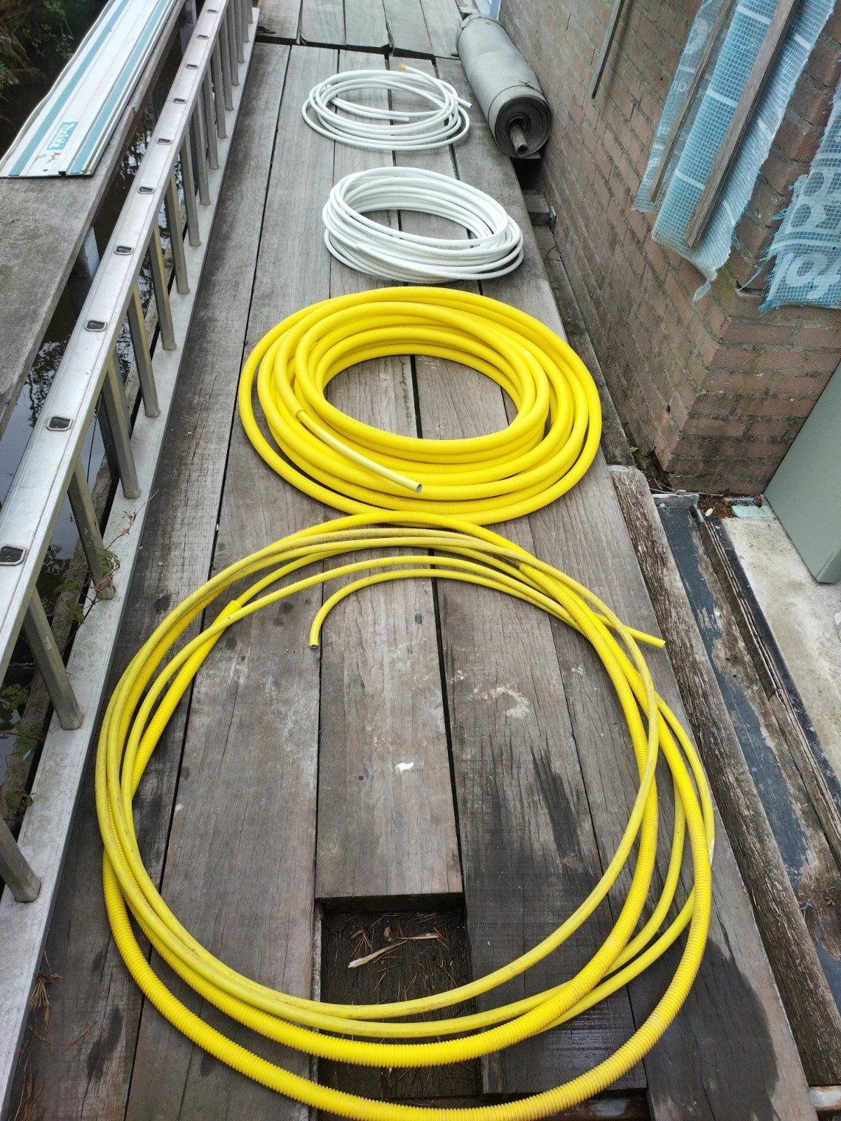 henco gas en normaal flexibele buis nieuw en gebruikt, Overige materialen, 6 meter of meer, Overige typen, Nieuw