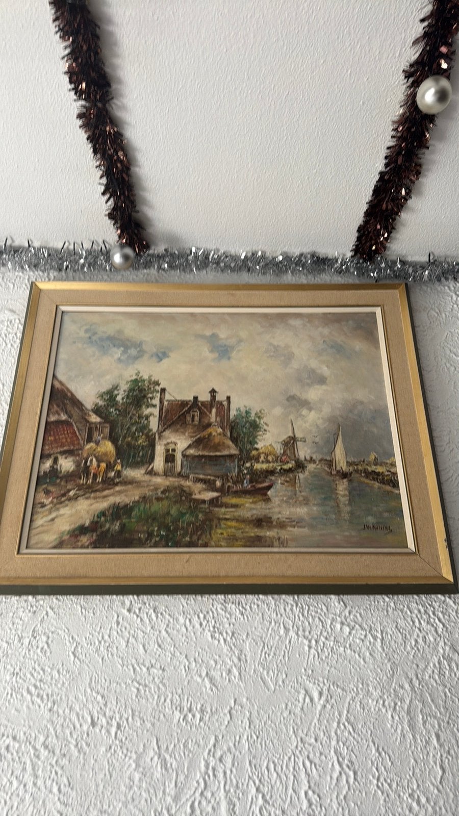Mooi schilderij, Ophalen