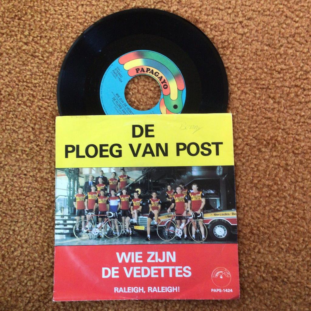 De ploeg van Peter Post & Raleigh - Wielrennen, Ophalen of Verzenden