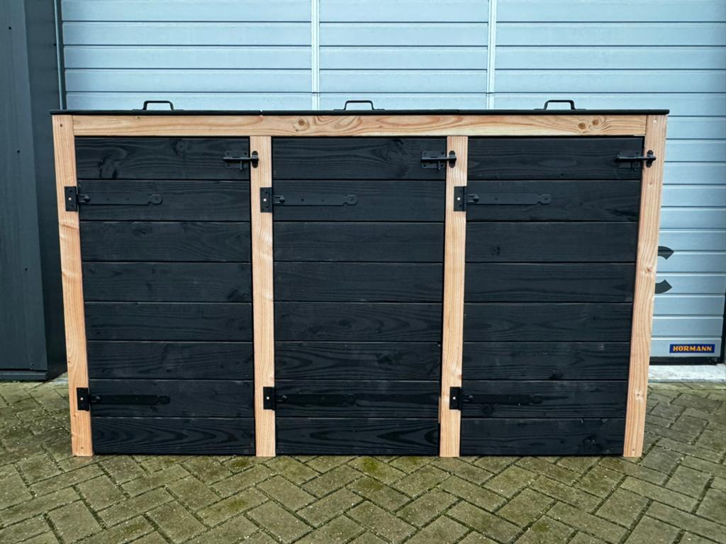 Container ombouw douglas hout, Tuin en Terras, Tuinmeubel-accessoires, Zo goed als nieuw, Ophalen