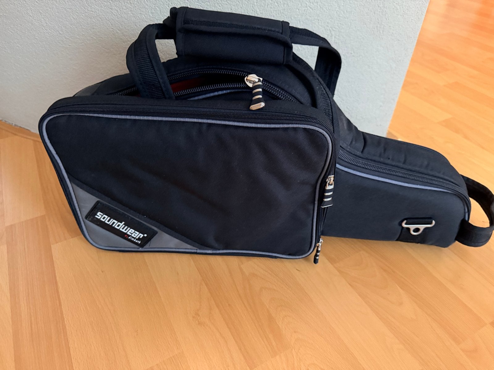 Alt Saxofoon softbag / draagtas - ook als rugzak te dragen, Ophalen of Verzenden, Gebruikt, Houtblazer, Met koffer of draagtas