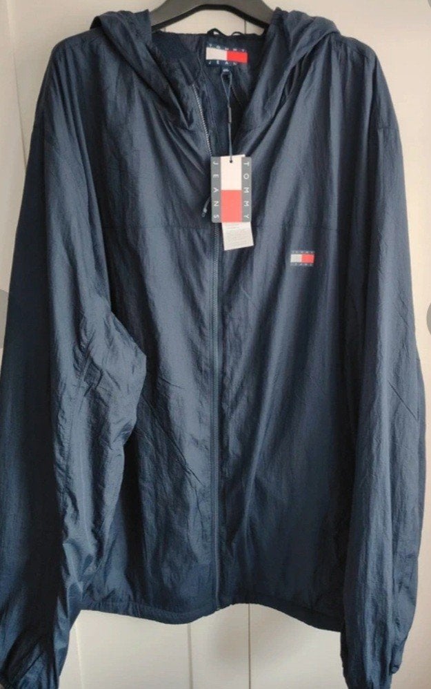 Tommy Hilfiger jas 3XL 4XL, Kleding | Heren, Jassen | Zomer, Nieuw, Overige maten, Blauw, Ophalen of Verzenden