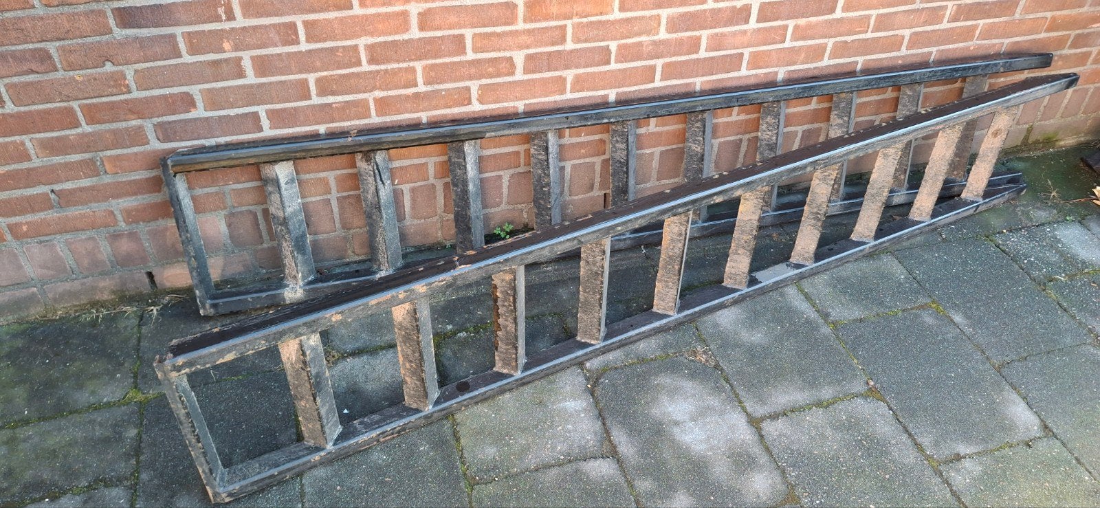 zware stalen oprijplaten, Ophalen, Gebruikt