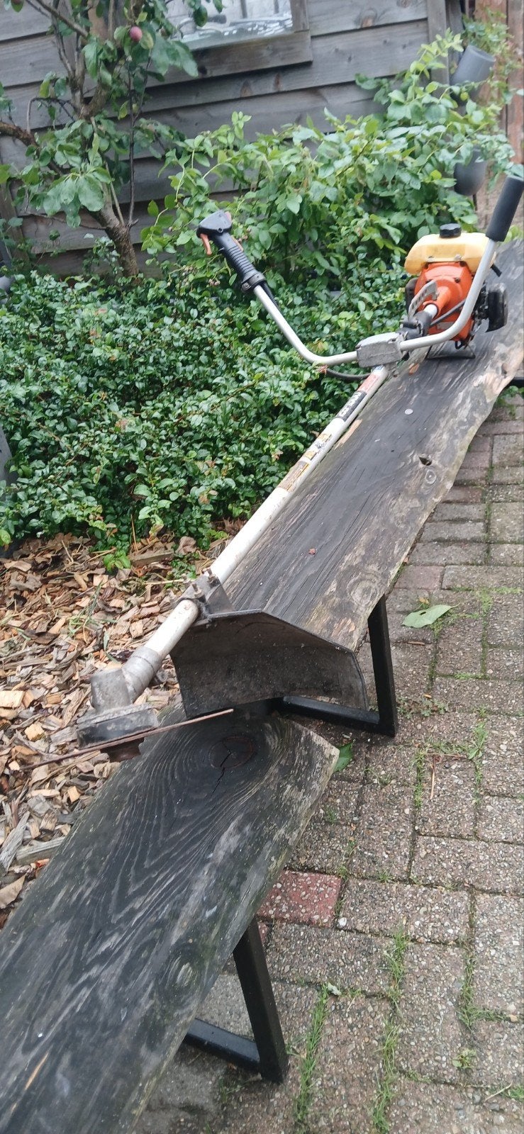 SABO 26-1500 Benzine Bosmaaier - Krachtig en Betrouwbaar, Ophalen, Benzine, Gebruikt, 30 tot 50 cm