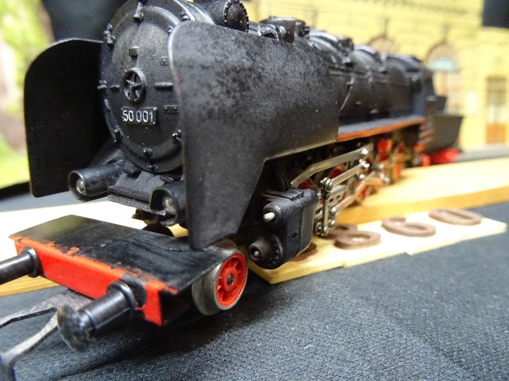 5860=Piko-Gutzold BR 50 van de Duitse spoorwegen. 26, Gebruikt, Gelijkstroom, Locomotief, Piko