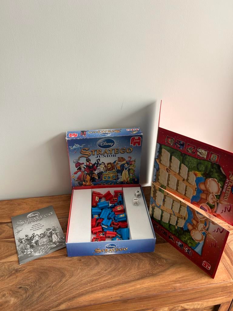 Disney Stratego Junior Bordspel - Zo goed als nieuw, Een of twee spelers, Ophalen of Verzenden, Zo goed als nieuw