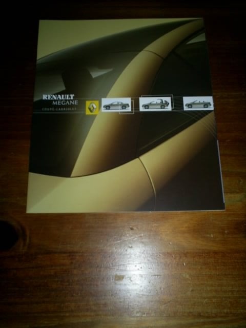 Renault Megane Coupe Cabriolet [ 5 / 2003 ], Ophalen of Verzenden, Zo goed als nieuw, Renault