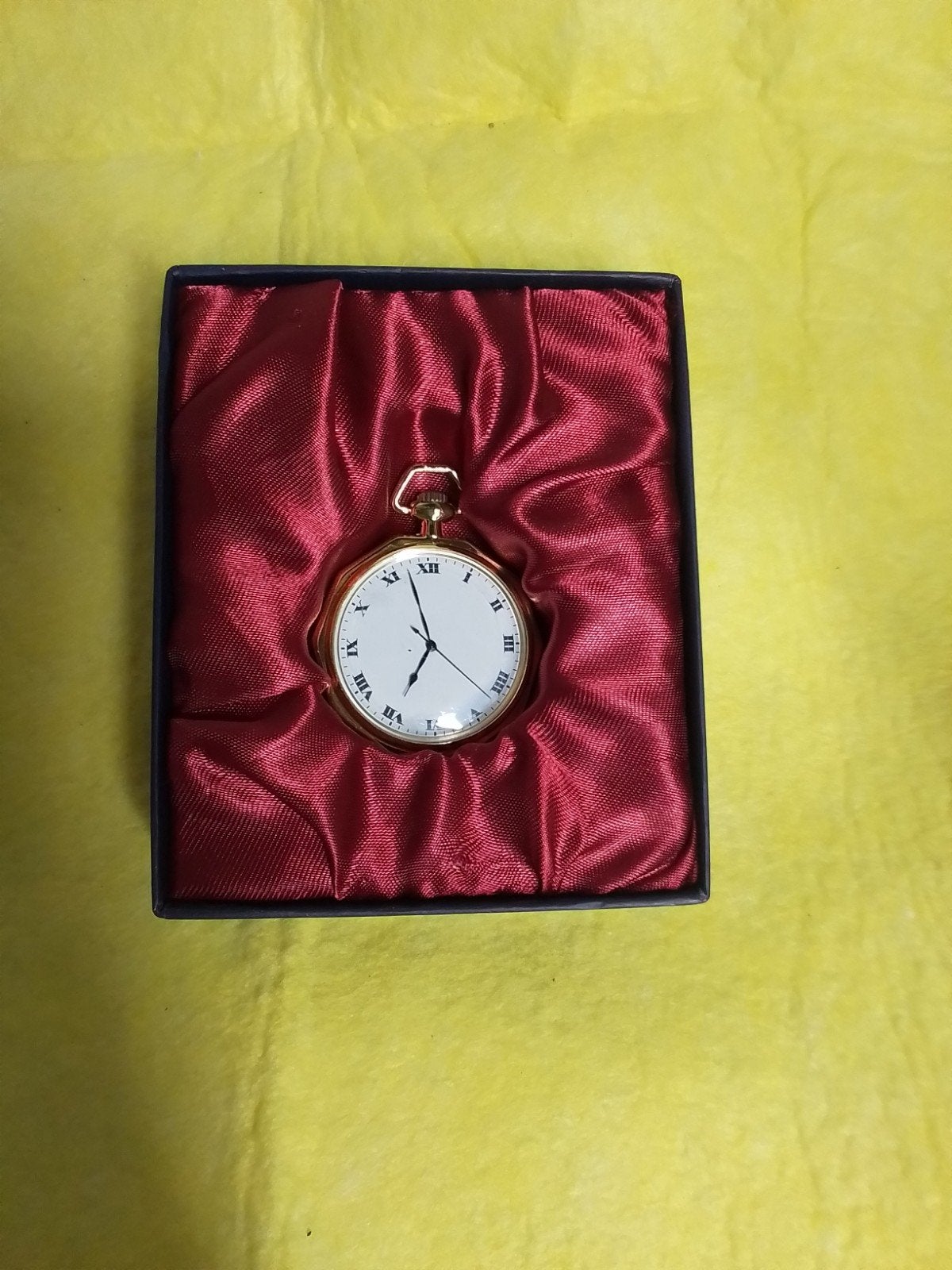 15390) mooie zakhorloge goud (kleurig), Ophalen of Verzenden, Goud, Overige merken