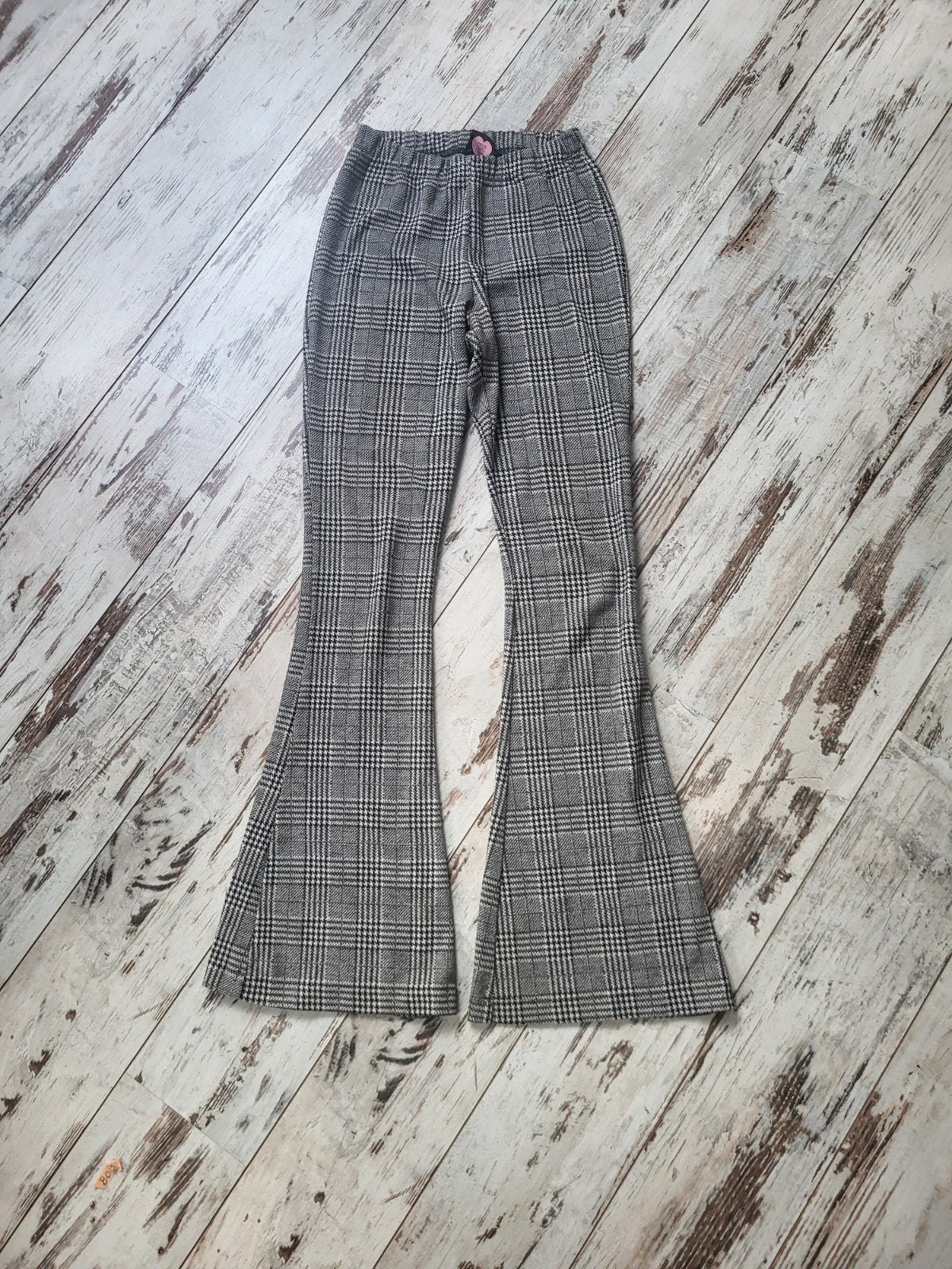 Flared broek, maat S, Maat 38/40 (M), Ophalen of Verzenden, Zo goed als nieuw, Grijs