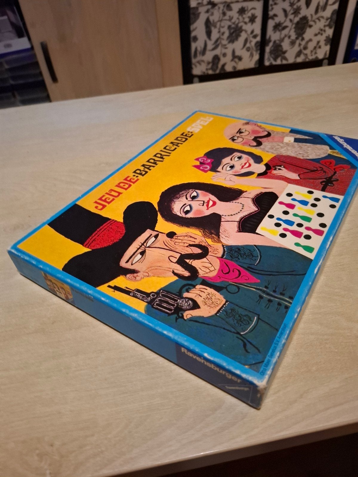 Vintage Ravensburger Jeu de Barricade Spel - Bordspel, Hobby en Vrije tijd, Gebruikt, Robert-Bosch-Straße 1, 88214 Ravensburg, Duitsland