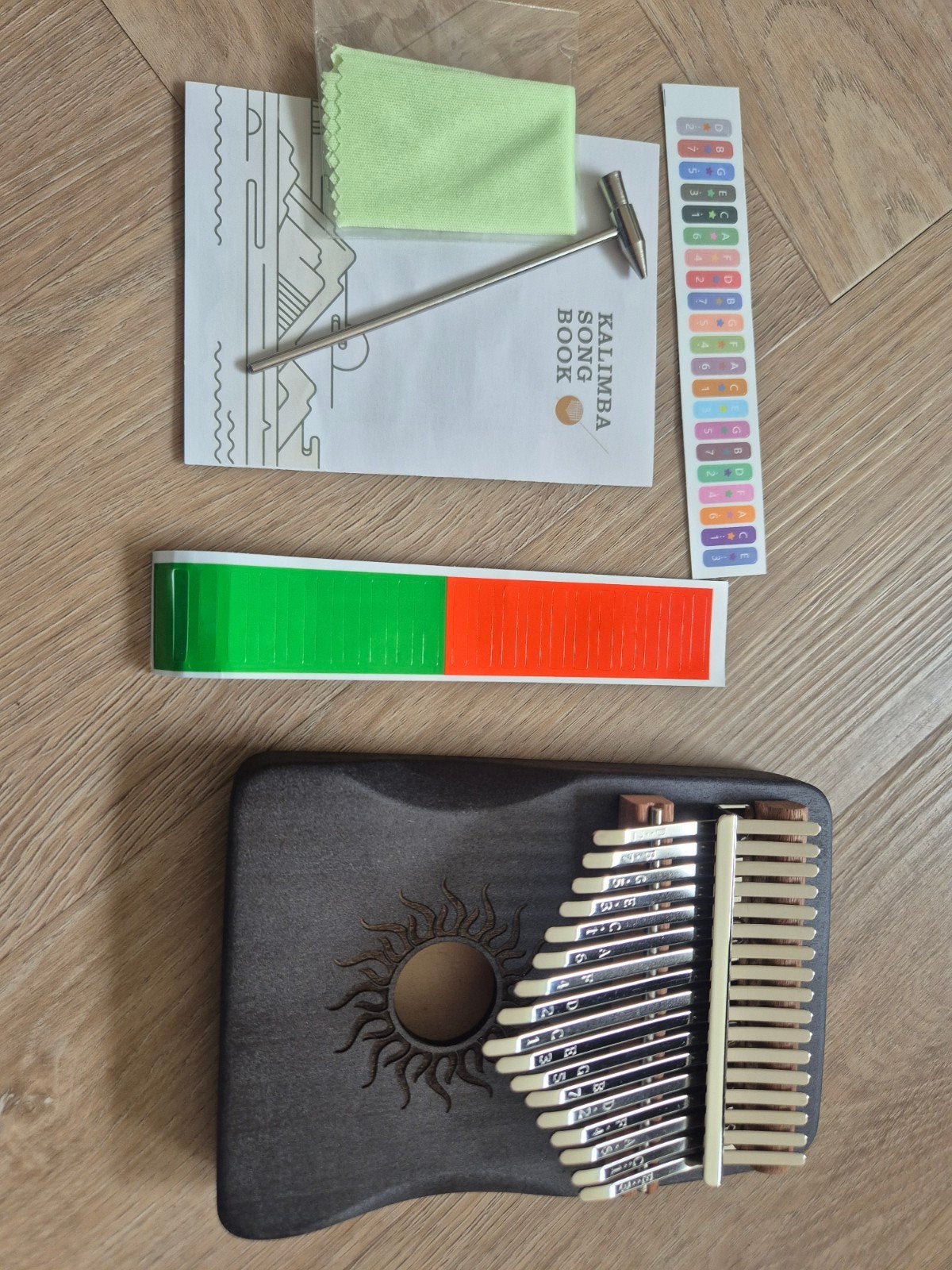 Leuke kalimba nieuw 17 toetsen, Ophalen of Verzenden, Nieuw