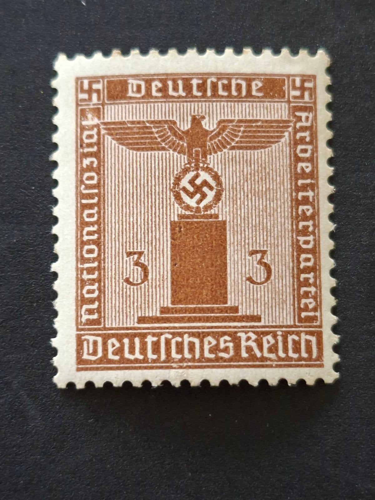 GERESERVEERD!!  Duitsland Reich Mi Dienst 156  #1.100% pf, Verzenden, Overige periodes, Postfris
