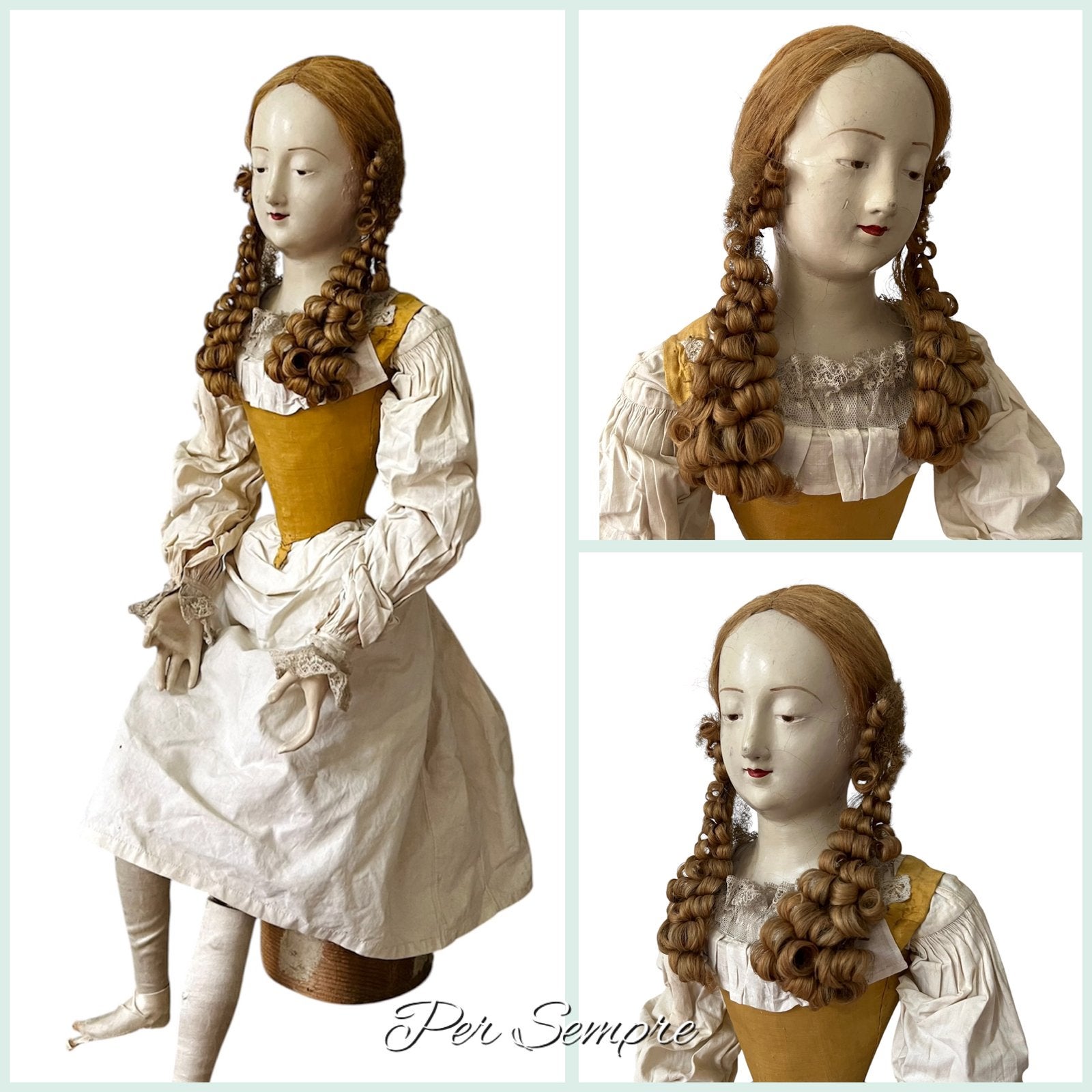 Per Sempre, Antieke Italiaanse Toscaanse Madonne, Ophalen of Verzenden