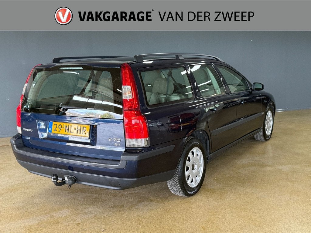 Volvo V70 2.4 | Automaat (bj 2003), 1556 kg, Blauw, 2435 cc, 170 pk