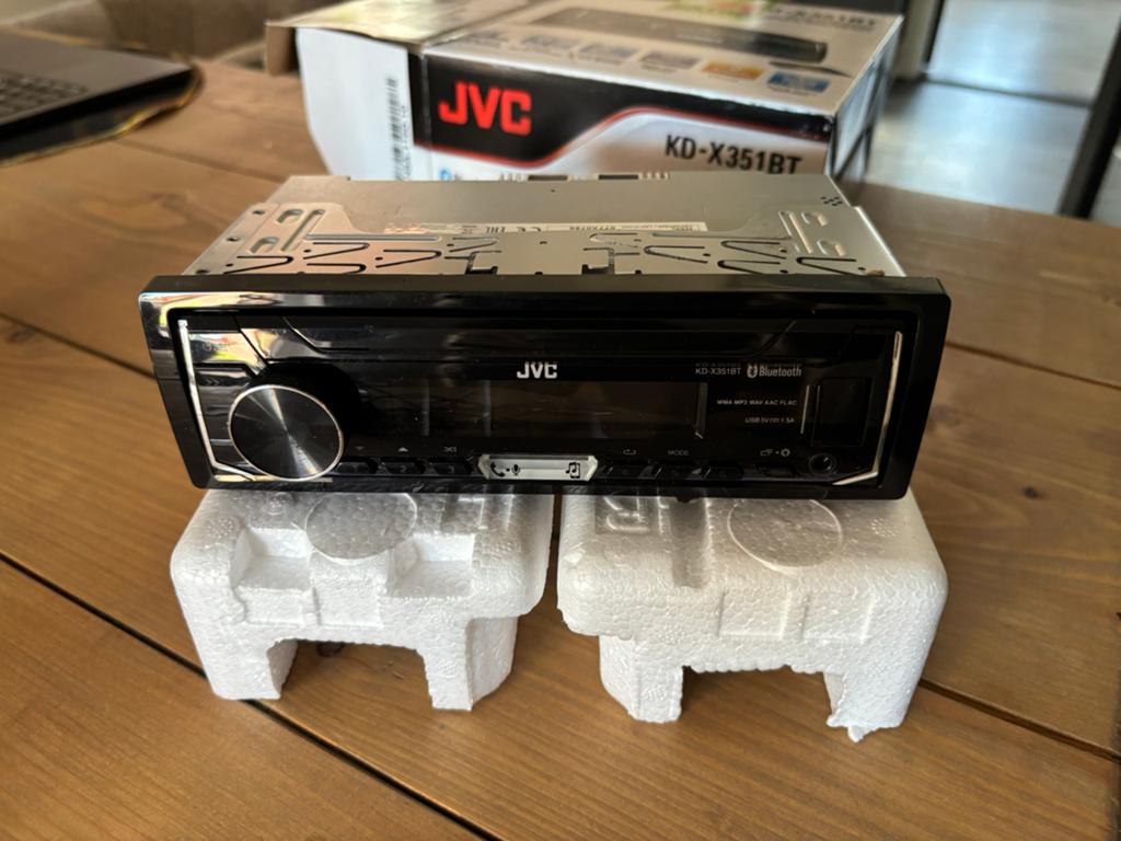 JVC KD-X351BT Autoradio Bluetooth/USB/AUX, Auto diversen, Autoradio's, Zo goed als nieuw, Ophalen