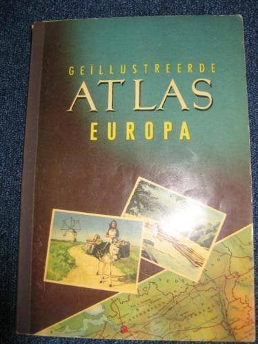 Geillustreerde Atlas Europa (Planta), Boeken, Ophalen of Verzenden, Gelezen, Plaatjesalbum