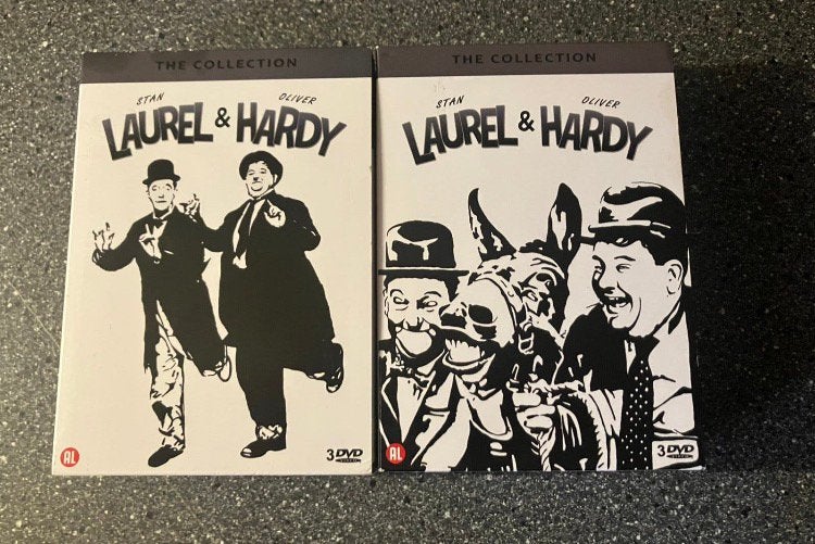 Stan Laurel And Oliver Hardy Collectie - Box 1+2 (6-Disc), Alle leeftijden, Ophalen of Verzenden, Zo goed als nieuw, Komedie