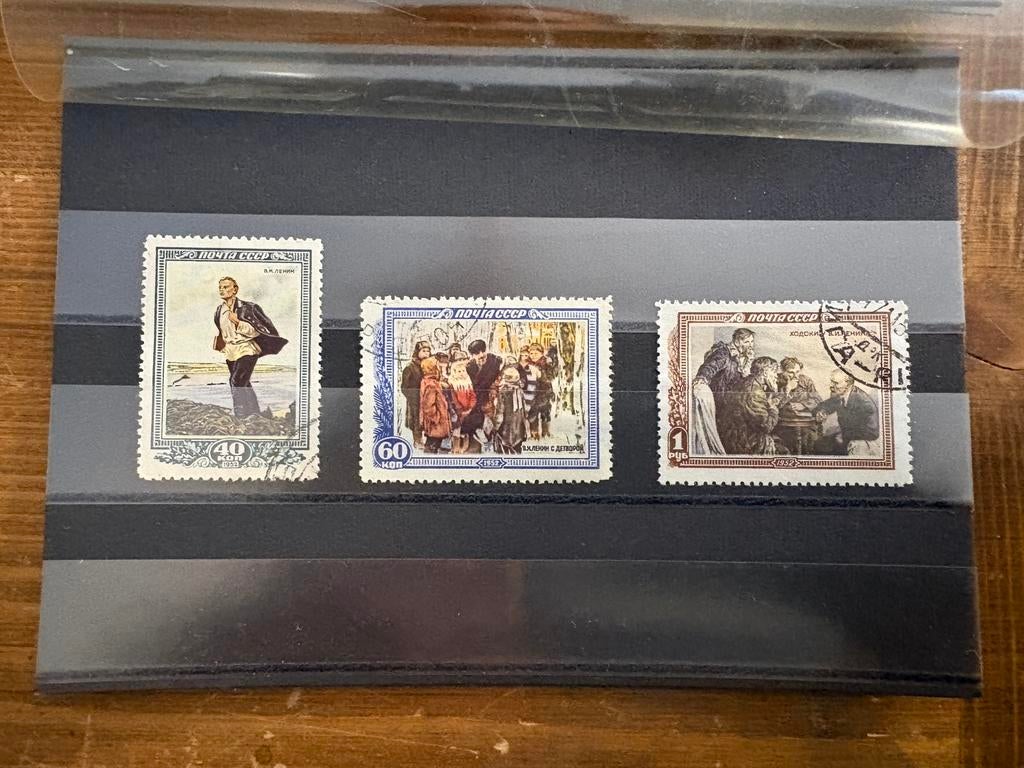 Postzegels Rusland Soviet Unie CCCP - 1955, Ophalen of Verzenden