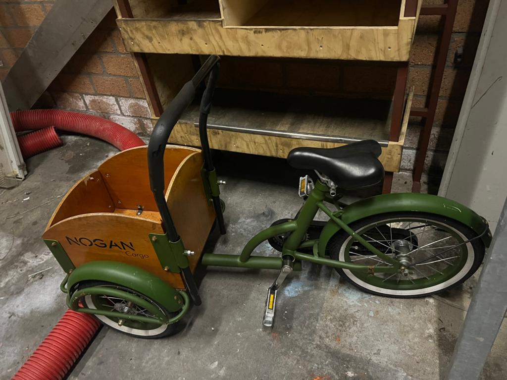 Kleine bakfiets bak fiets vanaf 4of5 jaarig leeftijd, Ophalen of Verzenden, Overige merken