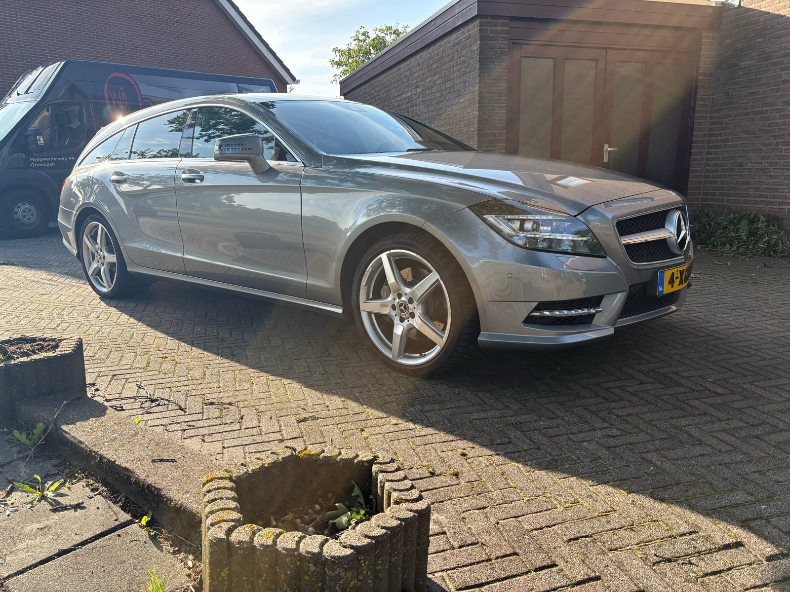 Mercedes-Benz CLS 350CDI AMG aut7 2014 Grijs, Automaat, Achterwielaandrijving, Zwart, 2987 cc