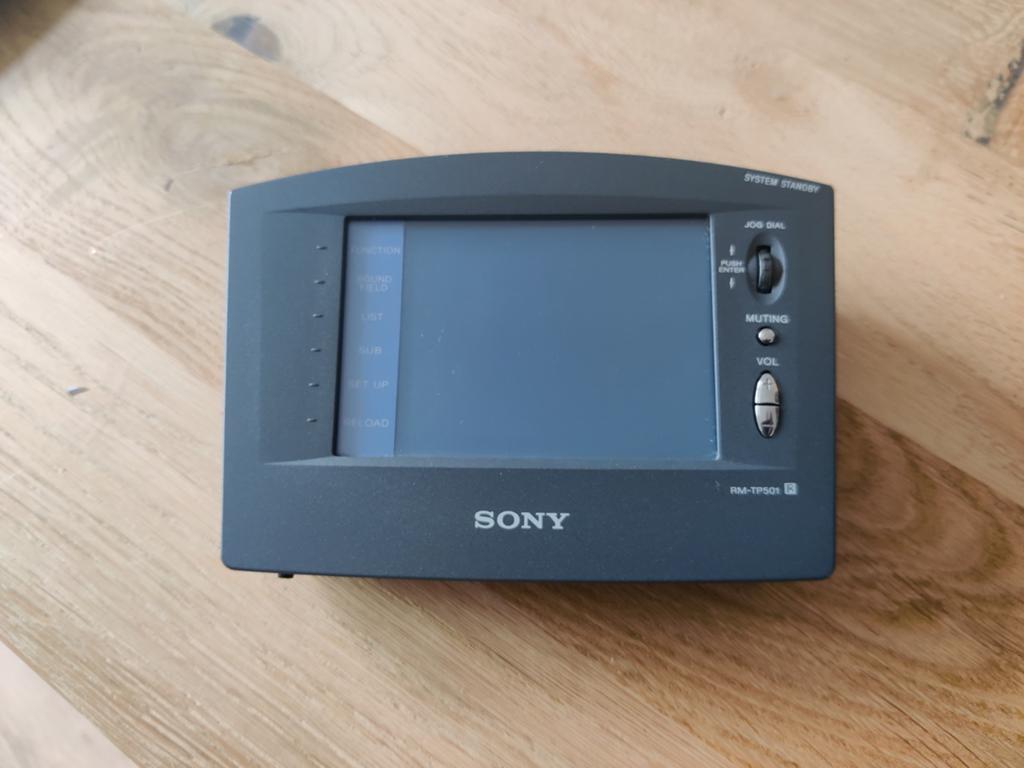 Sony RM-TP501 Touchscreen A.B., slecht leesbaar., 70 watt of meer, Ophalen of Verzenden, Overige spelers, Sony