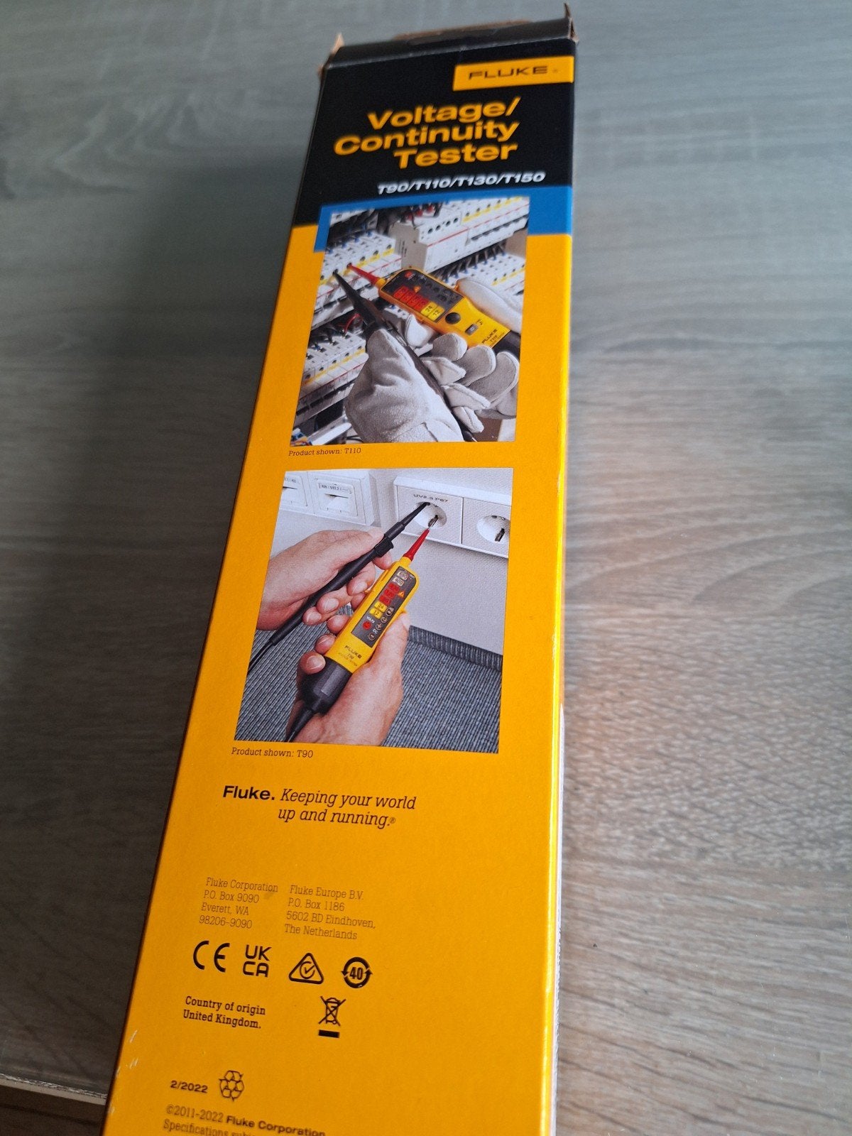 Fluke T90 Voltage/Continuity Tester - Nieuw in doos, Ophalen of Verzenden, Nieuw, Elektriciteit