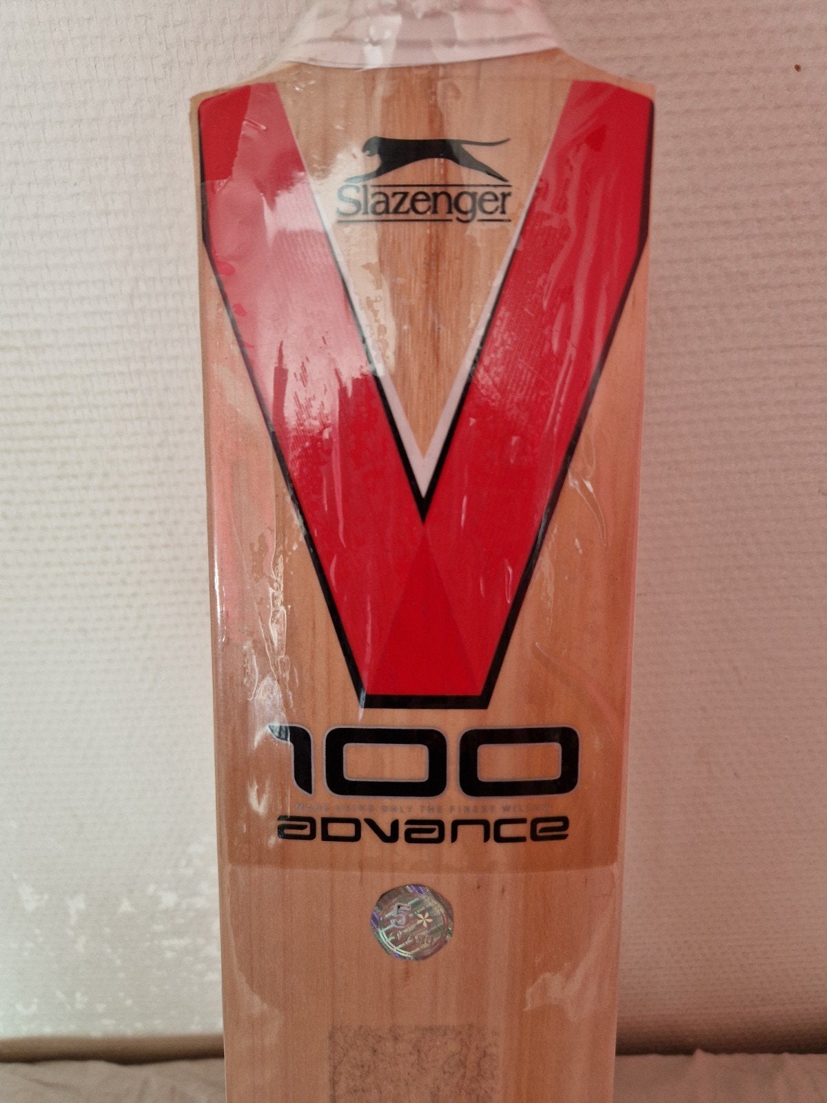 Slazenger V100 Advance Kashmir Willow Cricket Bat SH, Ophalen, Nieuw