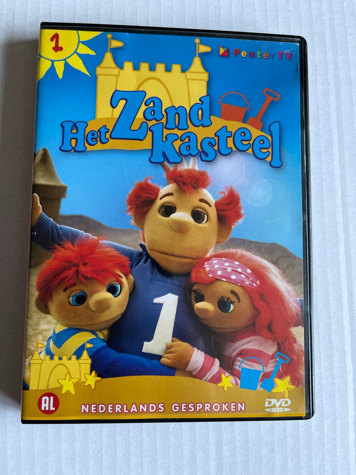 Het Zandkasteel DVD, Gebruikt, Alle leeftijden, Tv-serie, Ophalen of Verzenden