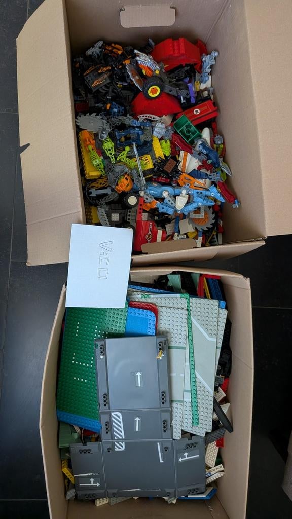 17 kg Ongesorteerde lego, Ophalen