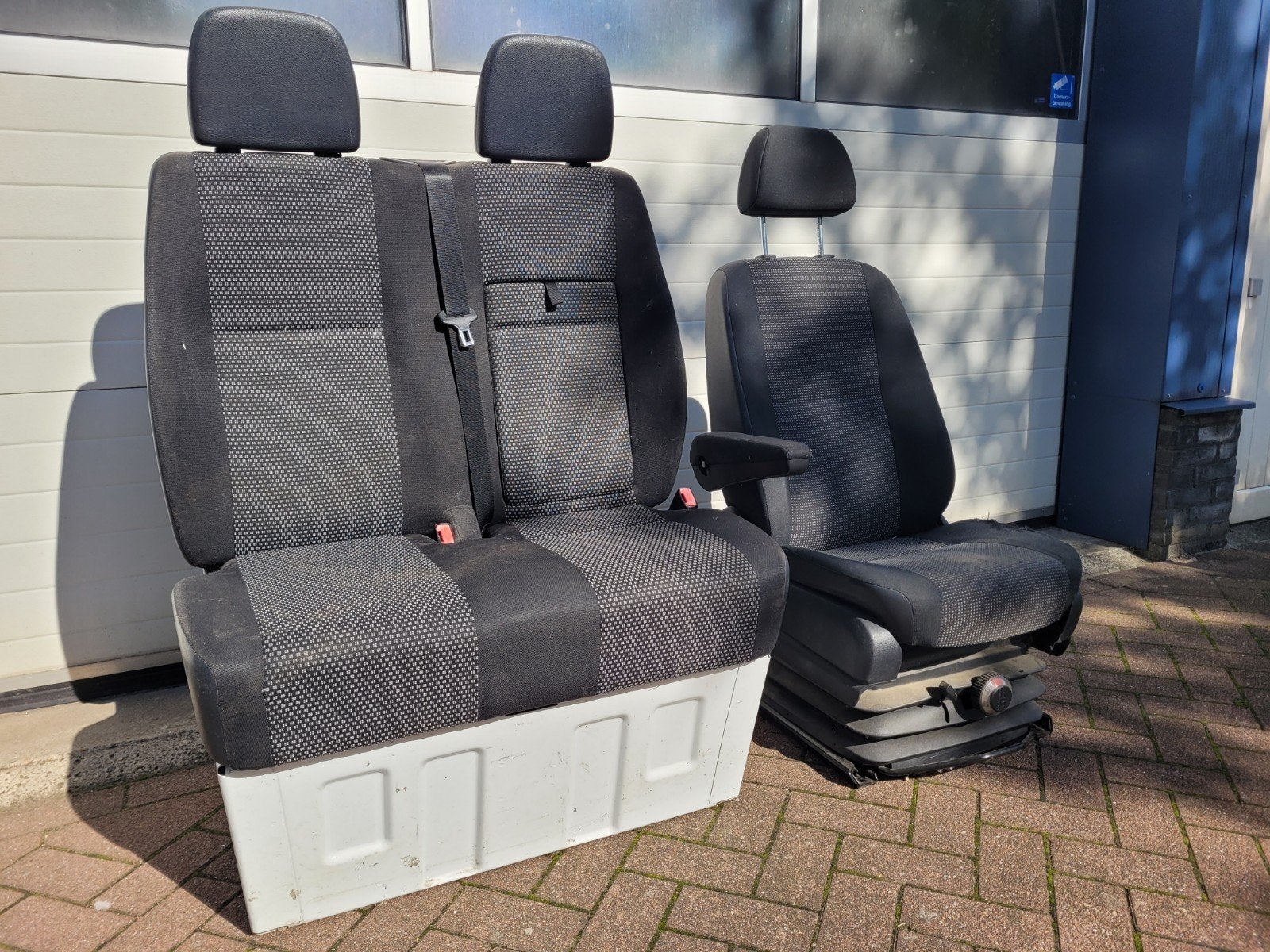 geveerde stoel +bank Sprinter 906 vw crafter comfortstoel, Ophalen of Verzenden