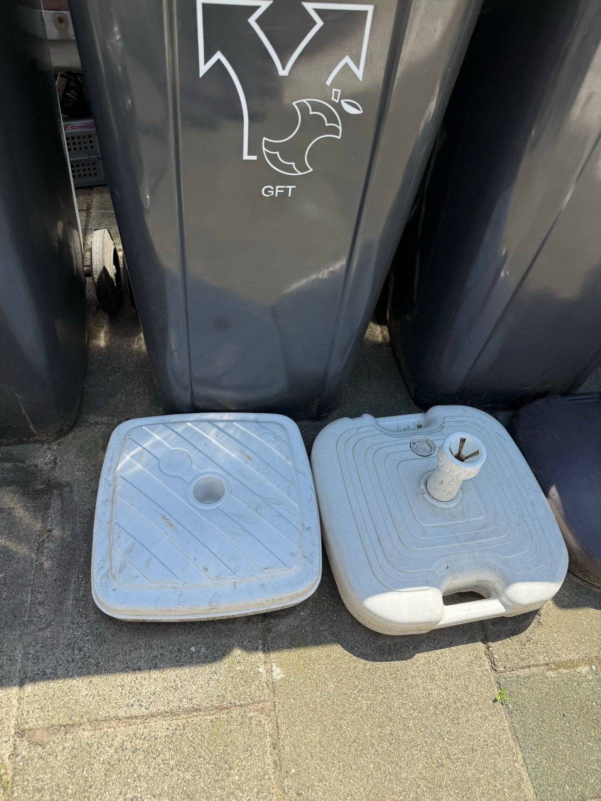 Parasolvoet - Ideaal voor uw parasol, Ophalen of Verzenden, Gebruikt, Parasolvoet