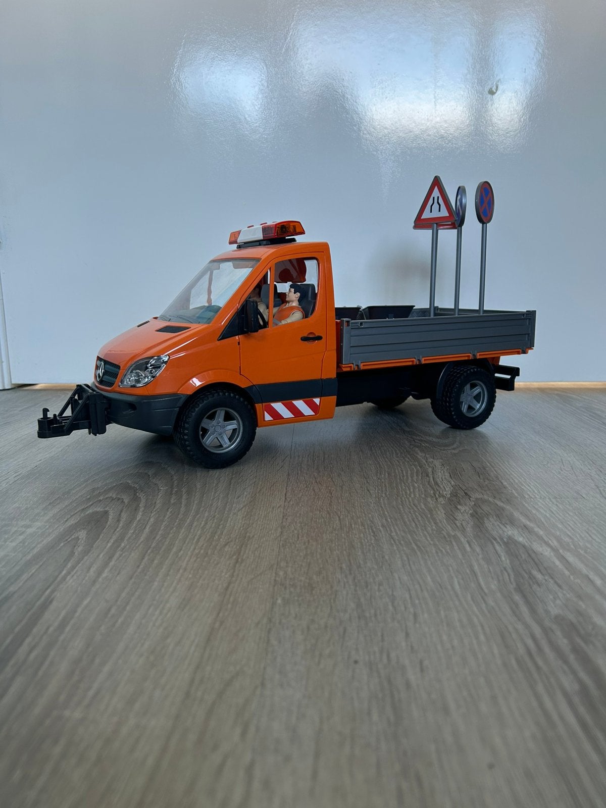 Bruder, mercedes-benz | pijlwagen, Kinderen en Baby's, Speelgoed | Speelgoedvoertuigen, Ophalen, Zo goed als nieuw