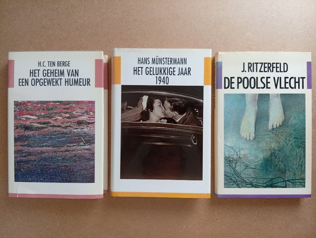 E.C.I. Schrijvers van Nu – 3 mooie gebonden uitgaven, Gelezen, Europa overig, Diverse auteurs, Ophalen of Verzenden