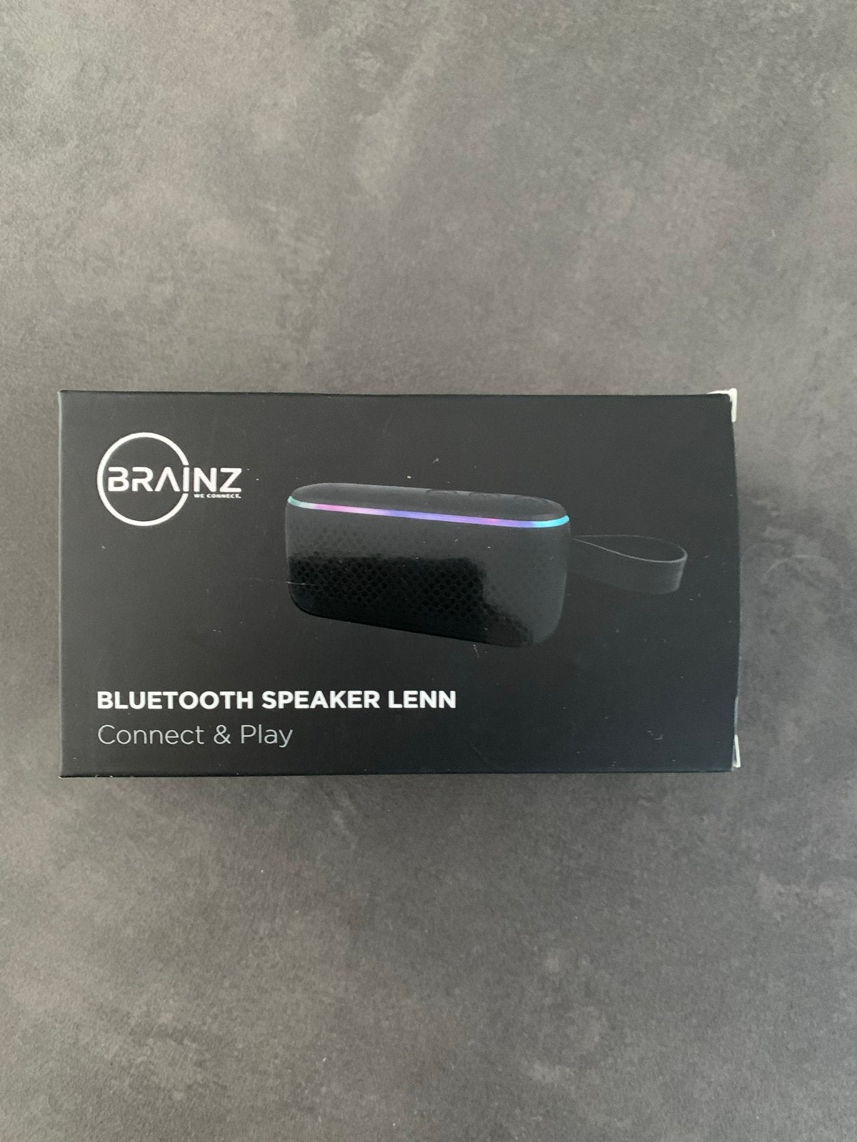 BRAINZ Bluetooth Speaker Lenn met LED verlichting, Overige merken, Overige typen, Nieuw, Ophalen of Verzenden