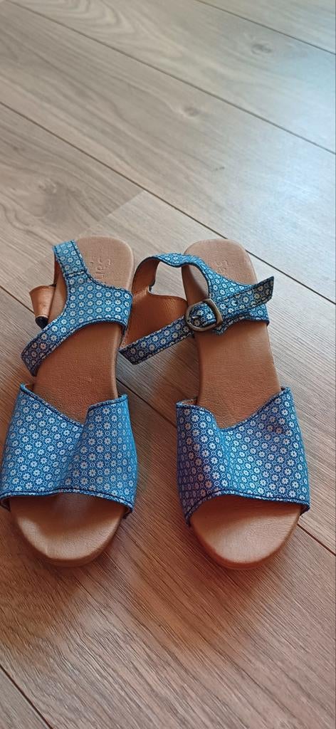 Nieuwe Sanita klompsandalen - Maat 40, Blauw, Nieuw, Sanita, Sandalen of Muiltjes