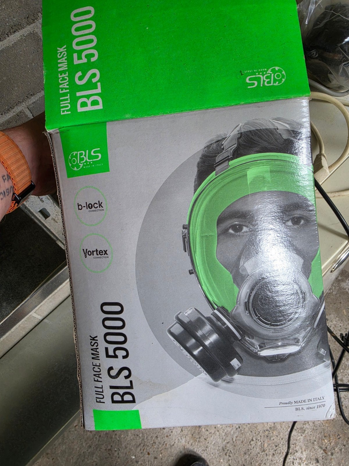Nieuw Volgelaatsmasker BLS 5000 - Made in Italy, Ophalen of Verzenden, Nieuw, Volgelaatsmaskers