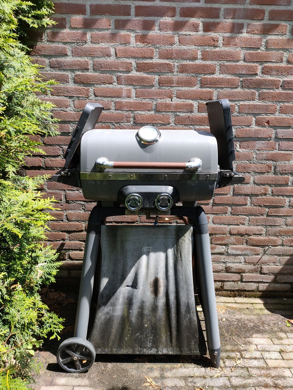 Jamie Oliver barbeque incl fles, Tuin en Terras, Gasbarbecues, Ophalen, Gebruikt, Jamie Oliver