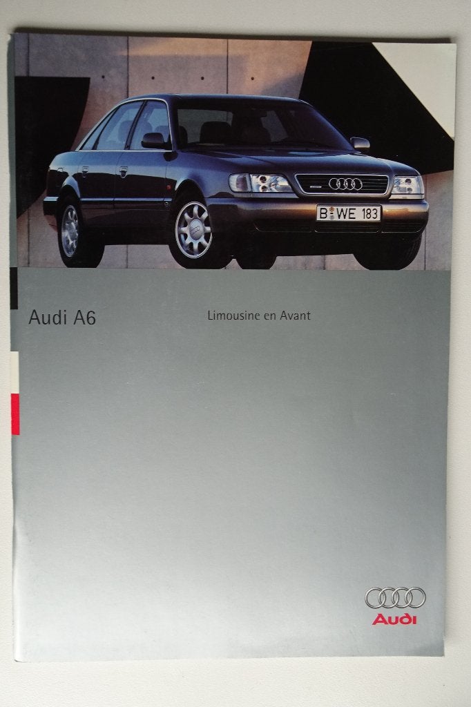 Audi A6 Limousine en Avant brochure 1994, Boeken, Ophalen of Verzenden, Zo goed als nieuw, Audi