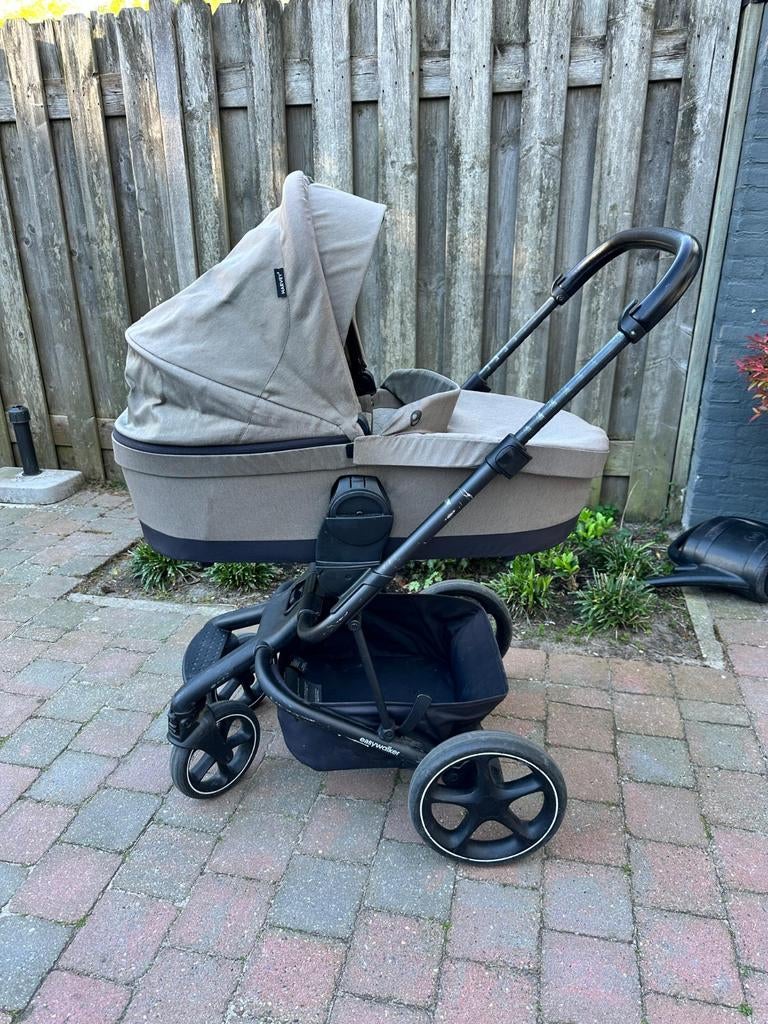 Easywalker Harvey³ + autostoel – Alles wat je nodig hebt, va, Gebruikt, Combiwagen, Verstelbare duwstang, Ophalen