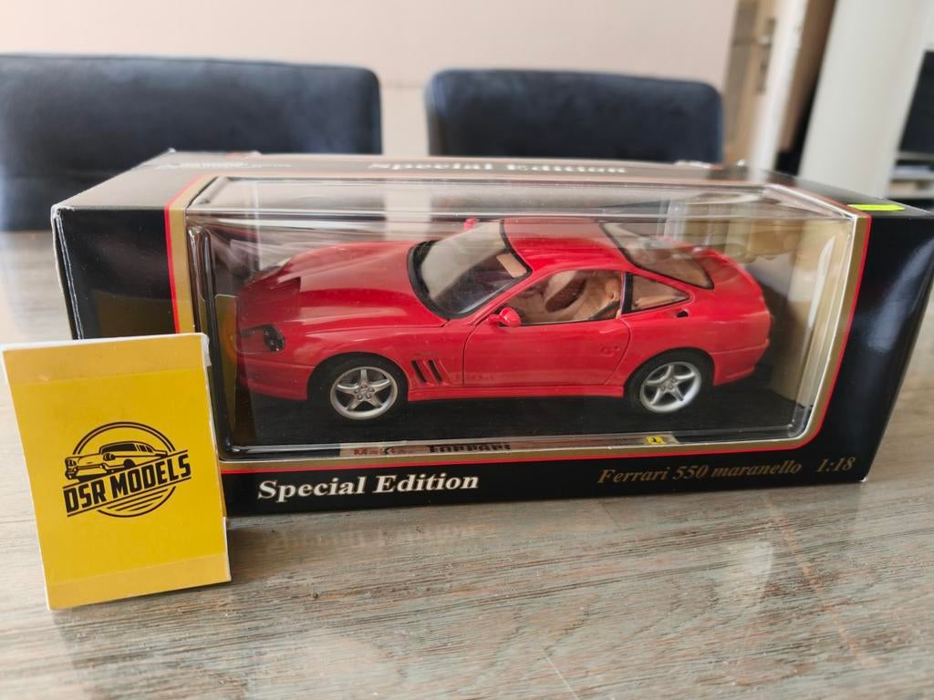 1:18 Ferrari 550 Maranello 1996, S, Maisto, Auto, R