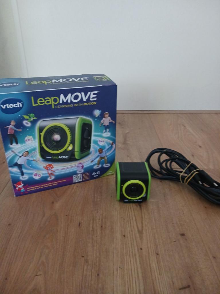 V-tech Leap Move, Ophalen of Verzenden, Gebruikt, Taal en Lezen, Met geluid