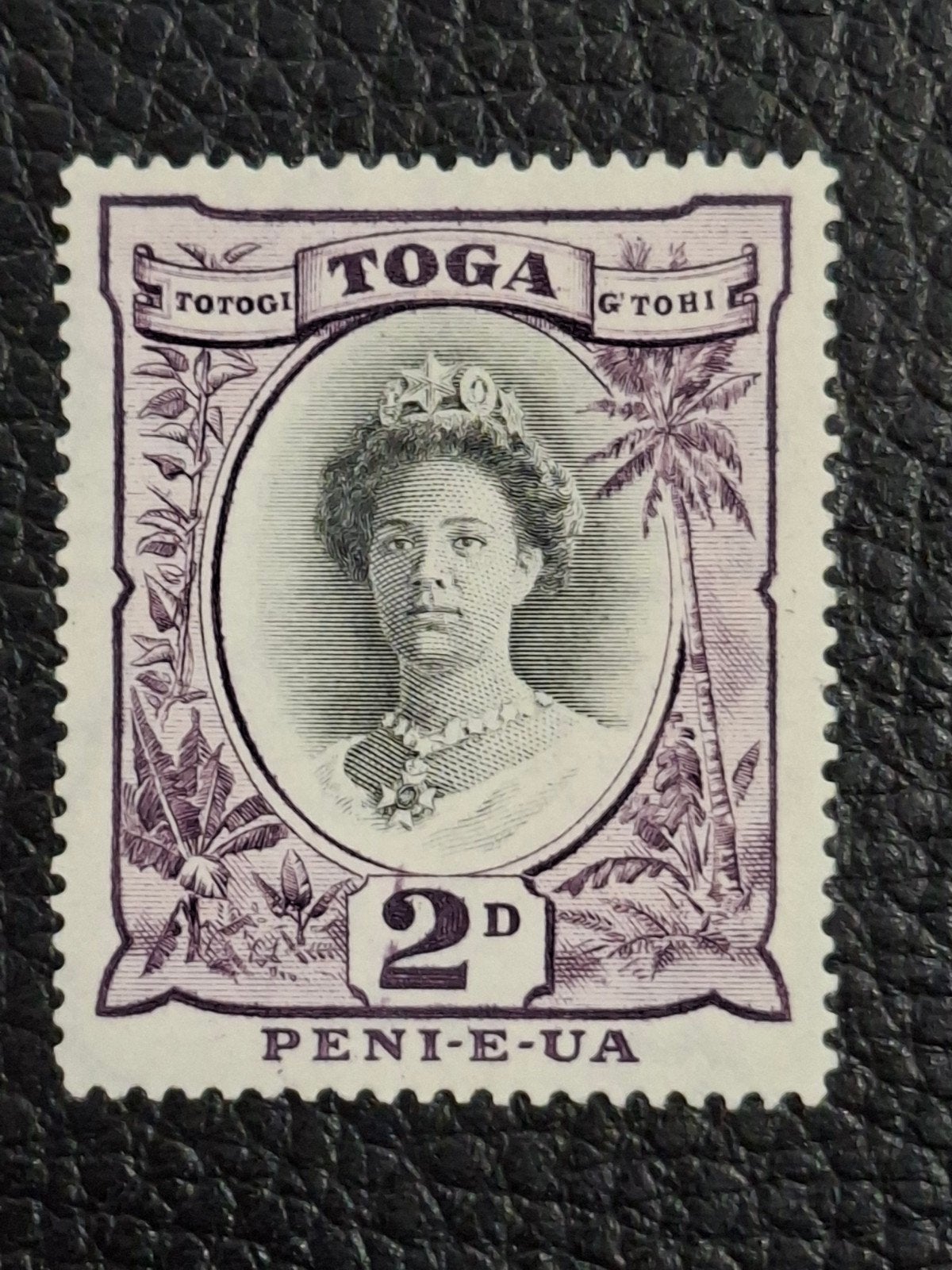 Tonga Mi 56.  Ongebr z gom, Ophalen of Verzenden