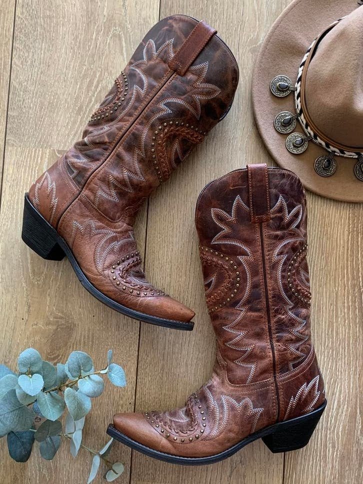 Laredo cowboylaarzen 41 western boots bohemian laarzen, Kleding | Dames, Schoenen, Hoge laarzen, -, Ophalen of Verzenden, Zo goed als nieuw