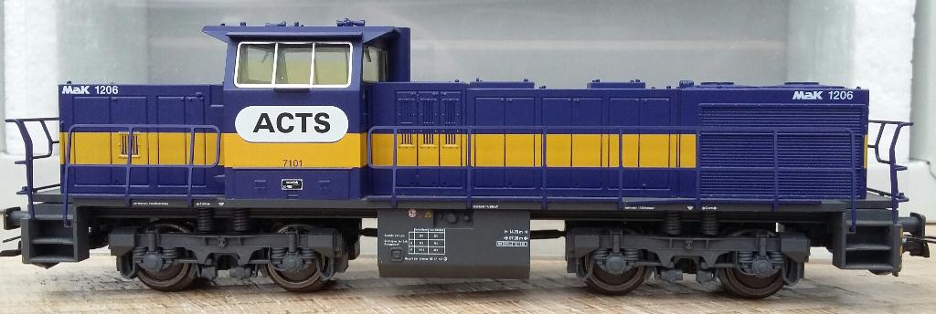 MARKLIN a c t s 1206 locomotief mak h0 voor Trix , Rocco ., Ophalen of Verzenden, Märklin, Gelijkstroom, Locomotief