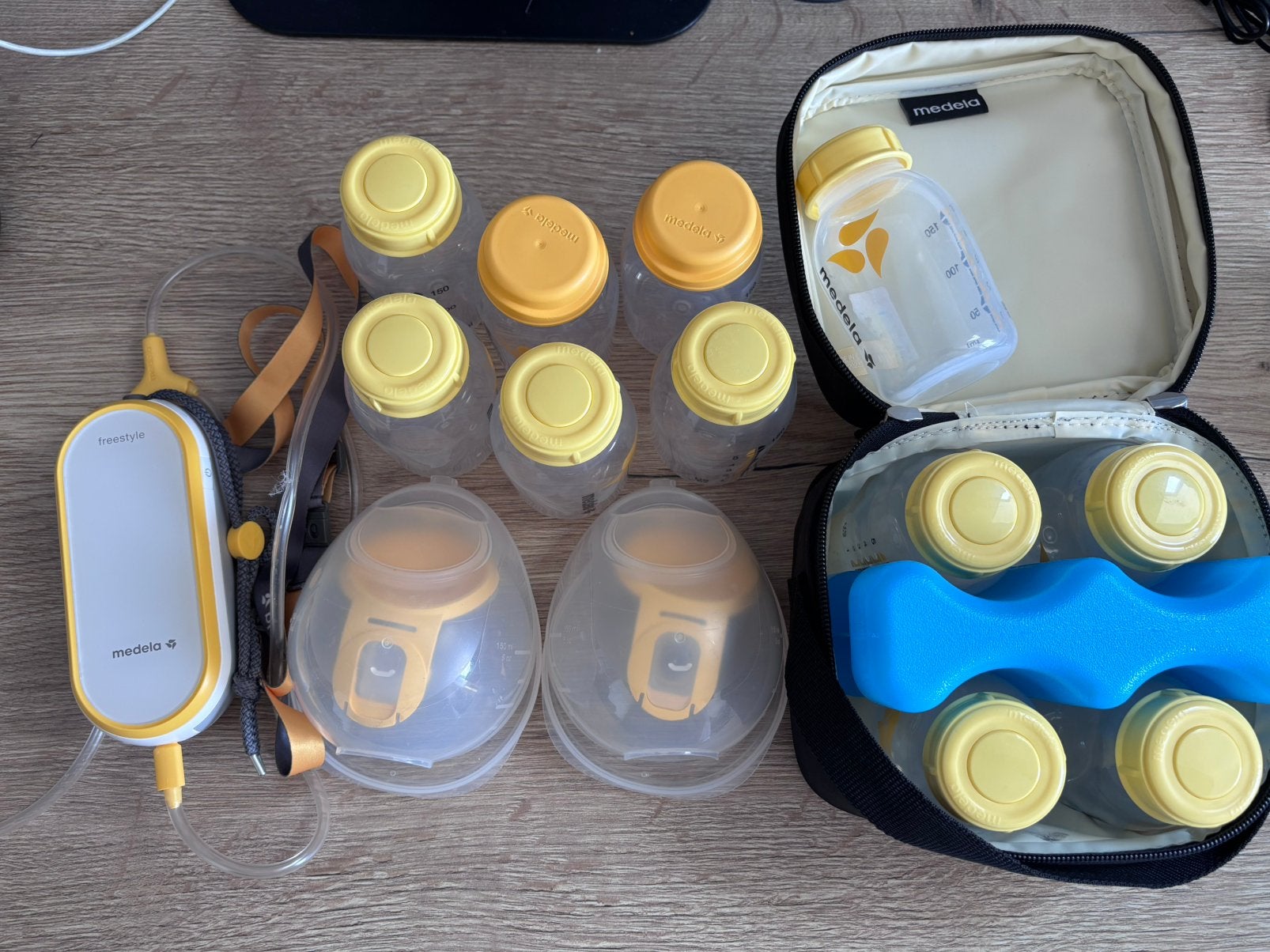 Medela freestyle kolf, Ophalen of Verzenden, Zo goed als nieuw, Borstkolf, Medela