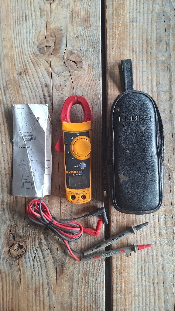 Fluke 322 Clampmeter clamptang, .., ., Ophalen of Verzenden, Zo goed als nieuw