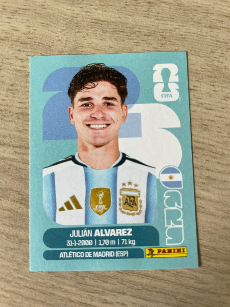 Julian Alvarez Panini World Cup 2026 Sticker, Verzenden, Nieuw, Sport